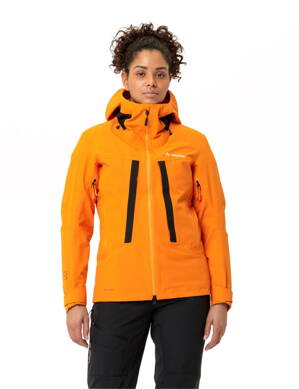 Vaude hardshell bunda Monviso 2,5L, dámska, oranžová (kurkuma)