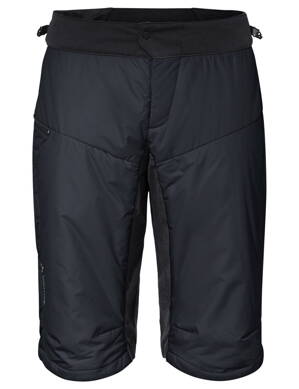 Vaude zateplené cyklošortky Minaki IV, unisex, čierne