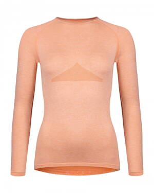 FORCE tričko funkčné SOFT LADY dlhý rukáv, marhuľové FORCE tričko funkčné SOFT LADY dlhý rukáv, marhuľové