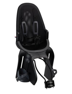 Qibbel detská sedačka AIR, zadná, samonosná, čierna