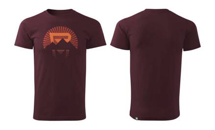 RM SUNRISE T-SHIRT/SUNRISE RED