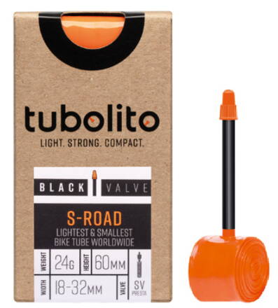 Duša TUBOLITO S-Tubo Road 700x18/28C Black - SV80