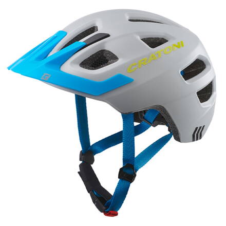 Detská prilba CRATONI Maxster Pro Grey/Blue Matt - XS/S (46-51cm)