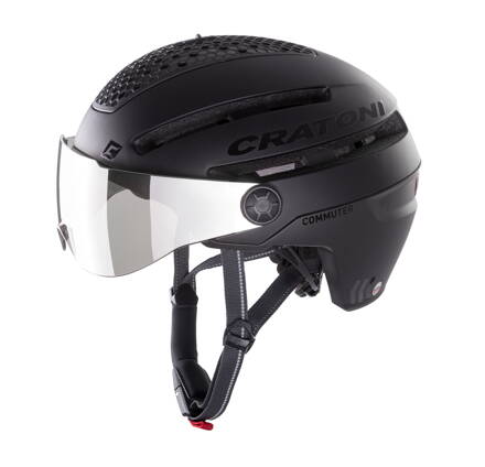 Prilba CRATONI Commuter Black Matt - S/M (54-58cm)