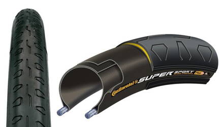 Plášť CONTINENTAL SuperSportPlus 27 drôt - 27x1 1/8