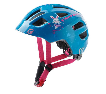 Detská prilba CRATONI Maxster Bunny Blue Glossy - S/M (51-56cm)