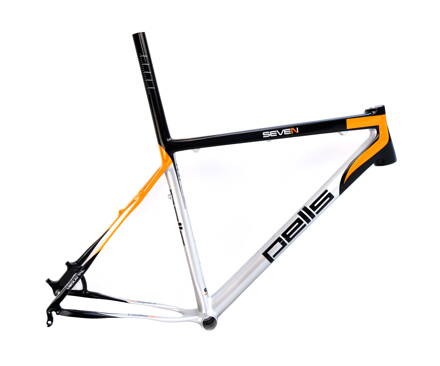 Rám PELLS Seven-X Orange integrovaná sedlovka - XL/21,25"