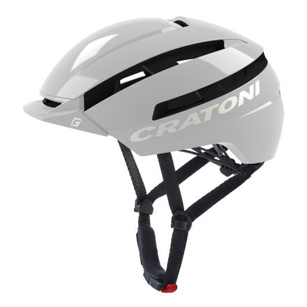 Prilba CRATONI C-Loom 2.0 Silverfrost Glossy - M/L (58-61cm)