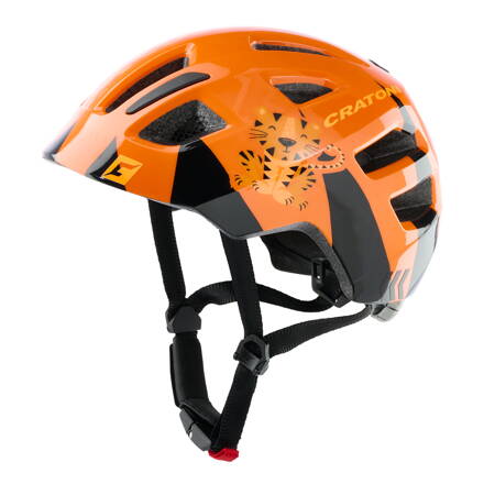 Detská prilba CRATONI Maxster Tiger Orange Glossy - S/M (51-56cm)