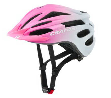 Detská prilba CRATONI Pacer Pink/White Matt - S/M (54-58cm)