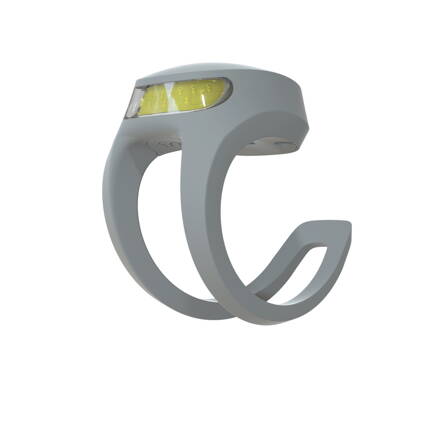 Predná blikačka KNOG Frog V3 - Abyss Grey