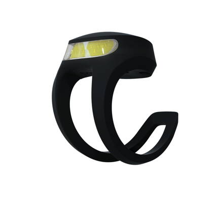 Predná blikačka KNOG Frog V3 - Spider Black