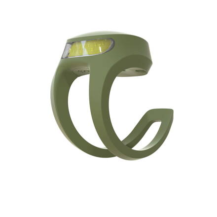 Predná blikačka KNOG Frog V3 - Army Jacket Green