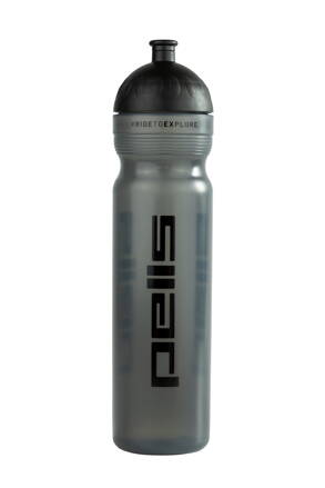 Fľaša PELLS X-Race2 1 l Grey Transparent