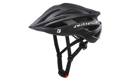 Prilba CRATONI Agravic Black Matt - L/XL (58-62cm)