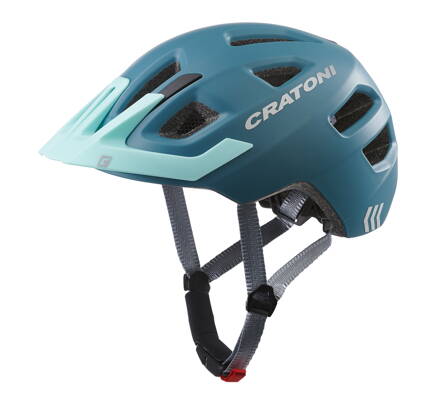 Detská prilba CRATONI Maxster Pro Steel/Blue Matt - XS/S (46-51cm)