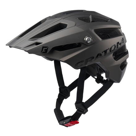 Prilba CRATONI AllTrack Coffee/Metallic Matt - M/L (58-61cm)