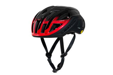 Prilba CRATONI C-Zero MIPS Black/Red Glossy Matt - S/M (52-56cm)