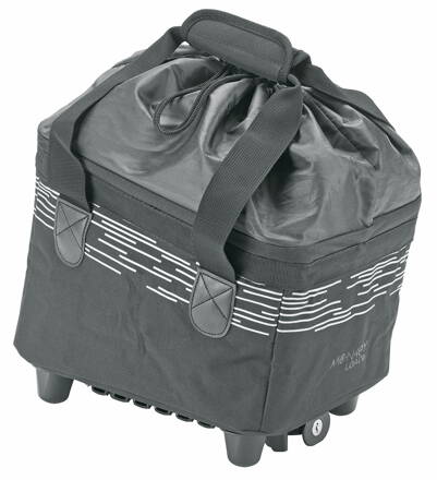 Košík SKS Foldable Basket Giselle Black Reflect MLT