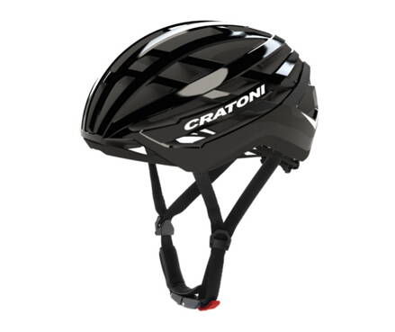 Prilba CRATONI C-Vento Black Glossy/Matt - M/L (56-60cm)