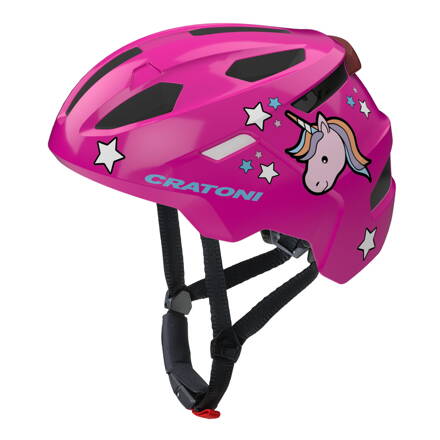 Detská prilba CRATONI FunCat  Unicorn Pink Glossy - S/M (49-56 cm)