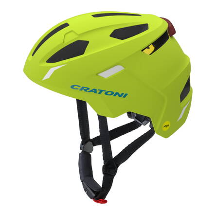 Detská prilba CRATONI FunCat Lime Matt Glossy - S/M (49-56 cm)