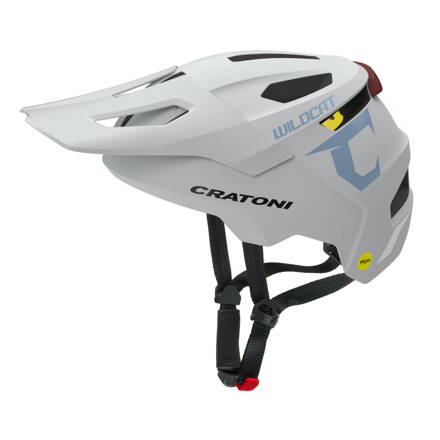 Detská prilba CRATONI WildCat MIPS Coolgrey Matt - S/M (49-56cm)