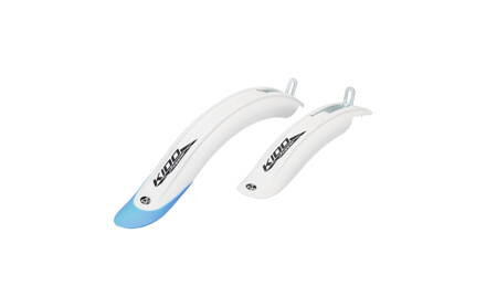 Blatníky CTM KIDO, SDS, biela/modrá 16''