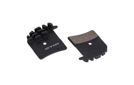 Brzdové doštičky CTM OC-04 s chladičom Shimano XTR, XT, Saint, ZEE, TRP, Tektro,  organické