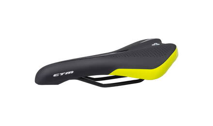 Sedlo CTM Caliber čierna/žltá