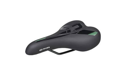 Sedlo CTM Twister, čierna/olivová