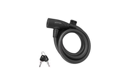 Zámok špirálový CTM CABLE, 12x1500mm