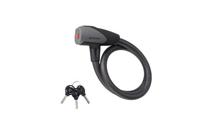 Zámok slučkový CTM CABLE, 12x650mm