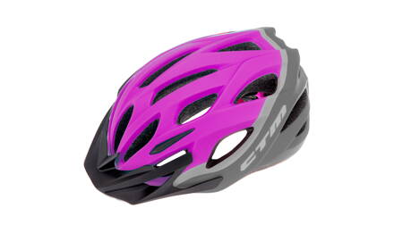 Prilba CTM LOOP,fialová/šedá, L/XL
