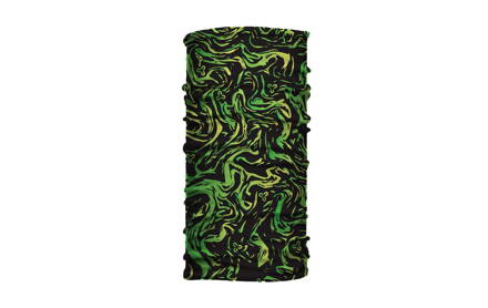 Šatka CTM WRAP, Graphite neónová