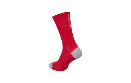 Ponožky CTM Base 20, červená, 39-42