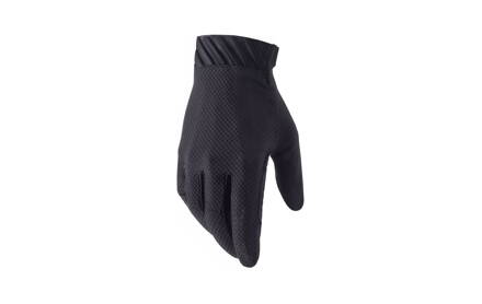 Rukavice CTM Pathyst dlhe, velcro, L, čierne