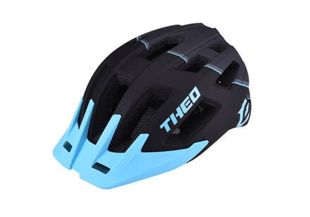 Cyklistická prilba Extend THEO black-sky blue, S/M (55-58cm) matt