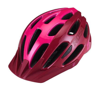 Cyklistická prilba Extend ROSE bordou-Lady pink, M/L (58-62cm) shine