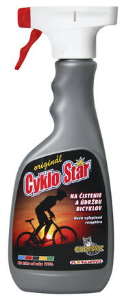 Čistiaci prostriedok CykloStar Originál extra carbon, 500ml