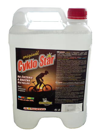 Čistiaci prostriedok CykloStar Originál extra karbon, 5000ml