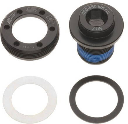 FSA hollow carbon MegaExo bolts (QR-14) that are right hand threaded (RH) featu