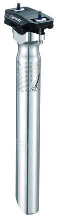 Sedlovka GRAVITY Light, Dark Gray 31.6x350mm