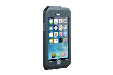 Puzdro Topeak WEATHERPROOF RIDE CASE (iPhone 5/5s/SE) čierno-šedé (s držiakom)