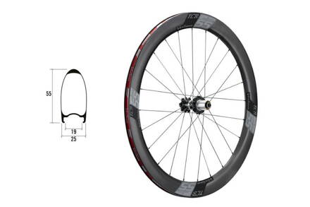 FSA Vision SC 55 SL DB-CL Clincher, Shimano