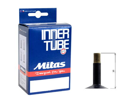 Duša MITAS Classic 12.5 x 1.25/1.75 AV35