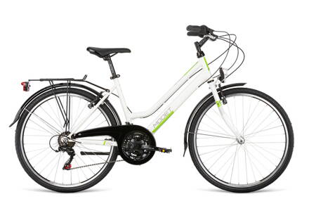 Bicykel MODET ORION LADY white-green 18"