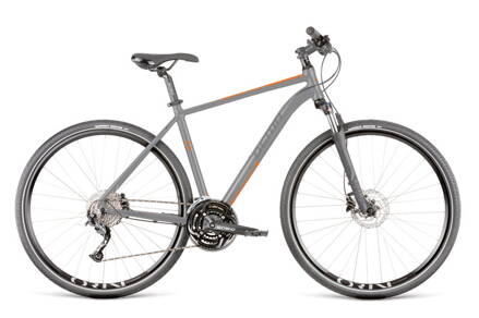 Bicykel Dema AVEIRO 5 grey-orange XL/22'