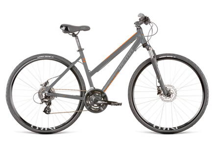 Bicykel Dema LOARA 5 grey-orange S/17'