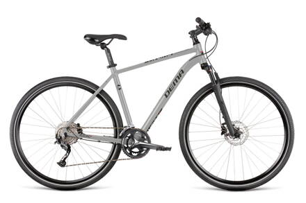 Bicykel Dema AVEIRO 9 silver - black M/18'